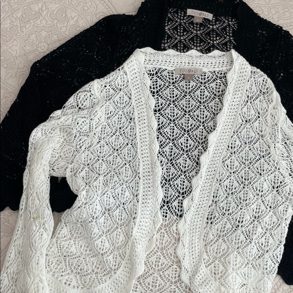 M Lace Shrug Set